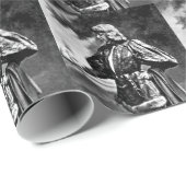 村落のウィリアム・シェイクスピアサラベアードの1899年のスカル ラッピングペーパー (ロールコーナー)