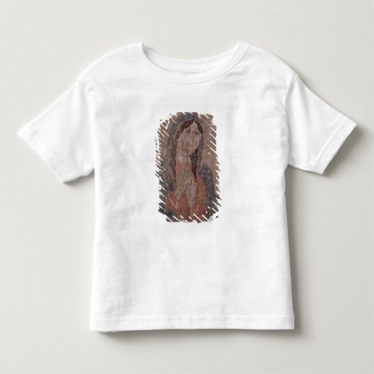 村落のマドンナのインドの皮の絵画、1675年 トドラーTシャツ (正面)
