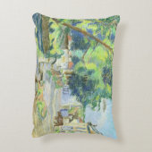 村(紙でパステル調) アクセントクッション (裏面(縦))