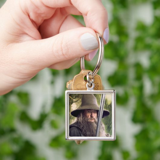 杖と剣を持つガンダルフ キーホルダー (手)