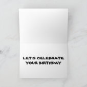 杖のコルソは兄祝の誕生日を望む カード (内部)