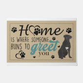 杖のコルソホーム走は迎える場所 ドアマット (正面)