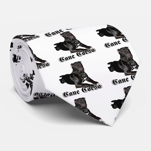杖のCorsoの子犬 ネクタイ (ロール)