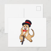 杖をついたメイカー（ハイラックスの一種） ポストカード (正面/裏面)