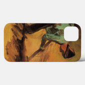 杖を持ってかがむ男、ショベル ヴィンセント・ファン・ゴッホ Case-Mate iPhoneケース (裏面 (横))