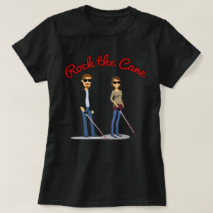 杖を揺すって下さい Tシャツ
