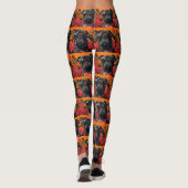 杖コルソとハートバラバレンタインデー レギンス (裏面)