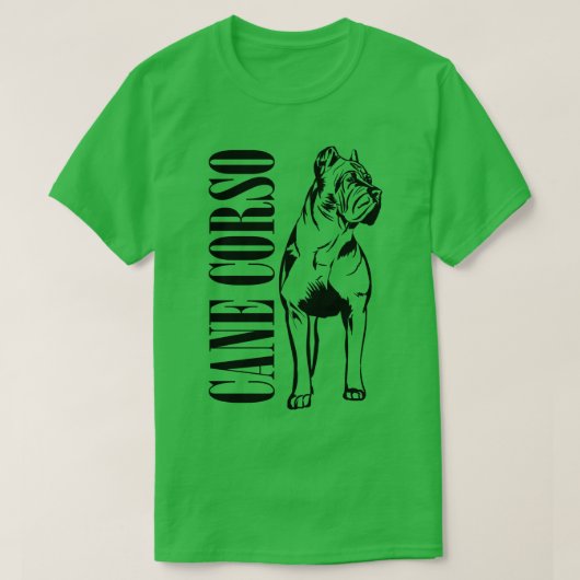 杖コルソイタリアンマスティフ(10) Tシャツ (デザイン正面)