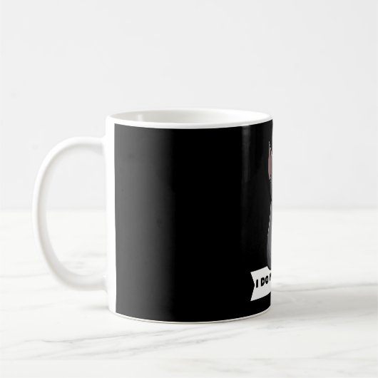 杖コルソイタリアーノ頑強犬 コーヒーマグカップ (左)