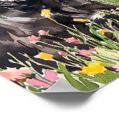 杖コルソウォールアートドッグプリントポスターデコール ポスター (角)