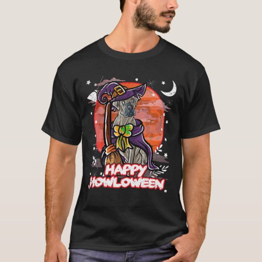 杖コルソハッピーハローウィン衣装ウィッチ Tシャツ (正面)