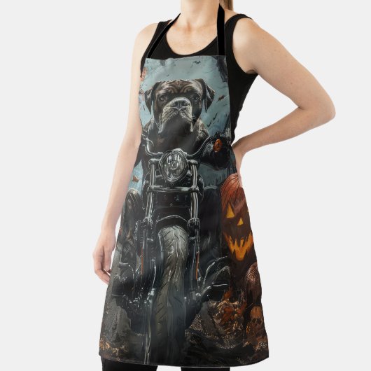 杖コルソ乗用オートバイハロウィンホラー エプロン (インサイチュ)