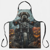 杖コルソ乗用オートバイハロウィンホラー エプロン (正面)