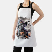 杖コルソ犬ハロウィーン エプロン (インサイチュ)