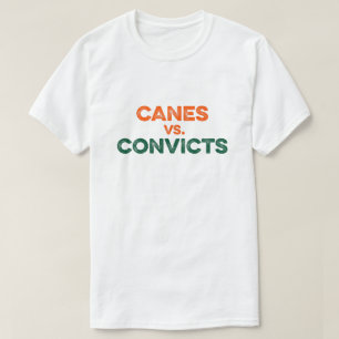 杖対囚人のTシャツ Tシャツ