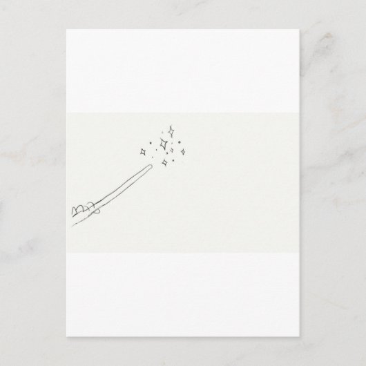 杖 ポストカード (正面)