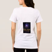 杖（状）脈 | 暗い雰囲気のみ トライブレンドＴシャツ (裏面)