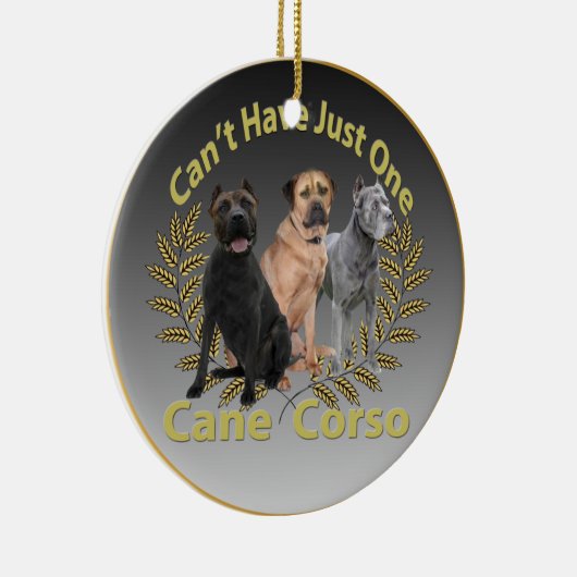 杖Corsoは"ちょうど1匹の"オーナメントを備えることができません セラミックオーナメント (右)