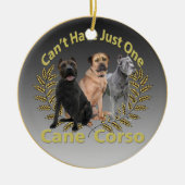 杖Corsoは"ちょうど1匹の"オーナメントを備えることができません セラミックオーナメント (正面)