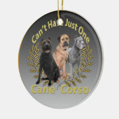 杖Corsoは"ちょうど1匹の"オーナメントを備えることができません セラミックオーナメント (左)