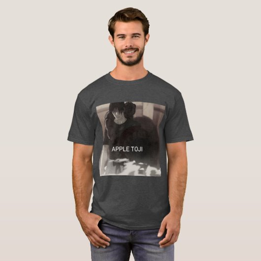 杜氏がリンゴに Tシャツ (正面フル)