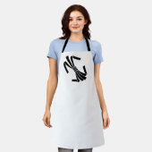 束ね熨斗 エプロン (着用した状態)