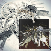 束の鍵写真 キーホルダー