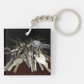 束の鍵写真 キーホルダー (裏面)