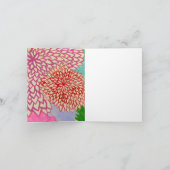 束を感謝していしています! サンキューカード (内部)