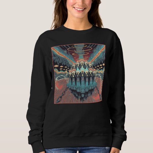 束縛された預言者たちの昇天 スウェットシャツ (正面)