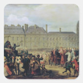 条約調印の発表 スクエアシール (正面)