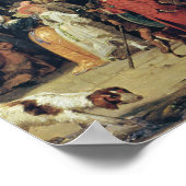 条約調印の発表 ポスター (角)