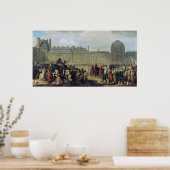 条約調印の発表 ポスター (キッチン)