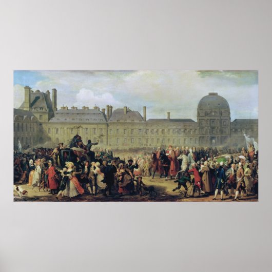 条約調印の発表 ポスター (正面)