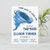 来おもしろいを取り上げる!トルネド誕生日パーティー 招待状 (スタンド正面)