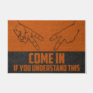 来こもしの通り ドアマット