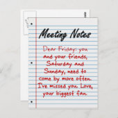 来すぐに ポストカード (正面/裏面)