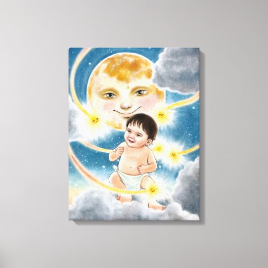 来たぞ！ キャンバスプリント (正面)