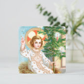 来たれ、来たれ、エマニュエル (詳細) アドベント四旬節 カード (スタンド正面)