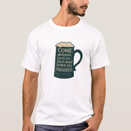 来たれ、紳士諸君、スタイン Tシャツ (正面)