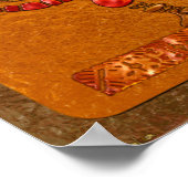 来だ！3Dアステカ先住民アメリカンモチーフ ポスター (角)