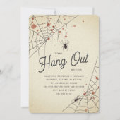 来つると付き合うハローウィンパーティ 招待状 (正面)