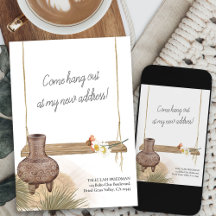 来つるBohoシックなガーデンスイングムービング