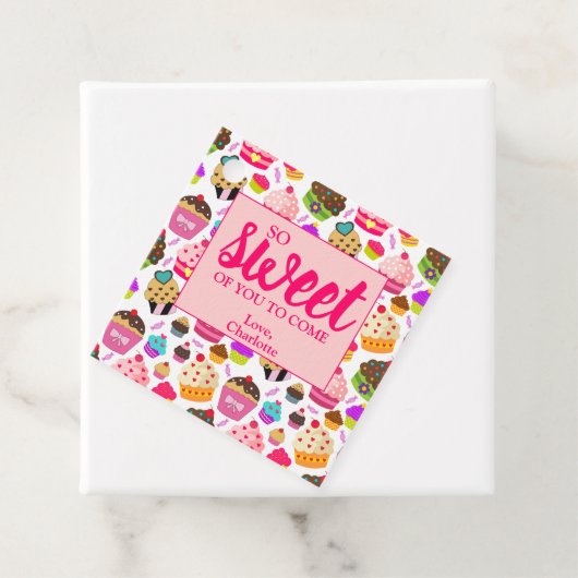 来てくれてありがとうパーティー フェイバータグ (インサイチュ)