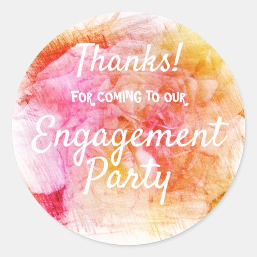 来てくれてありがとう ラウンドシール (正面)