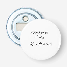 来てくれてありがとう + 名前 テキストメッセージ 栓抜き