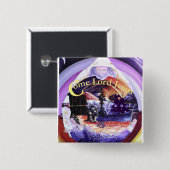 "来て下さいイエス・キリスト主を" 缶バッジ (正面&裏面)