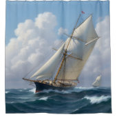 ～来について シャワーカーテン (正面)