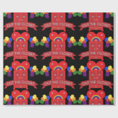 来のアウトゲイパーティーお祝いラテMag ラッピングペーパー (フラット)