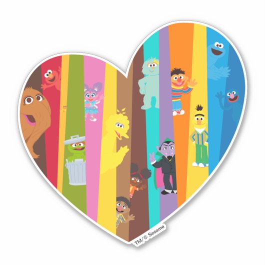 来のハート シール (正面)